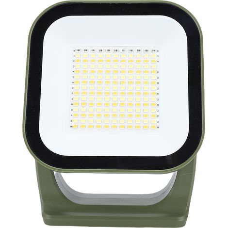 Lampe de travail solaire rechargeable 165 LED 1800 lm, lampe de camping portable, projecteur étanche IP65, fixation magnétique pour réparations d'urgence (1/5)