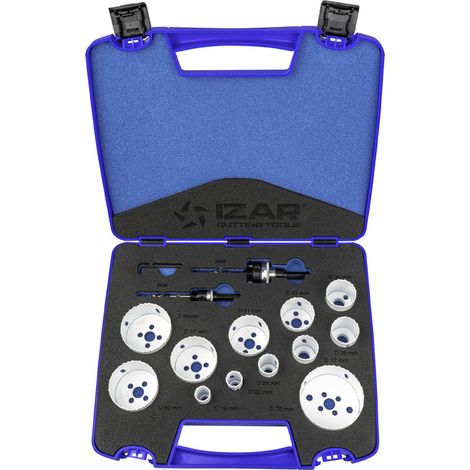 Corona Set Completo HSS Co Bimetal -1645- IZAR (1/4)