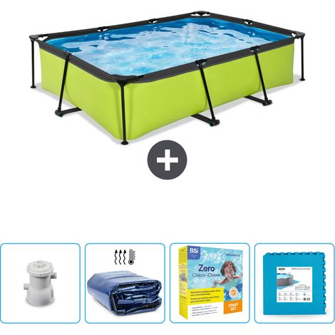 Exit Pool Rechteckig - 300x200x65 cm - 5-teilig SCB9 (1/4)