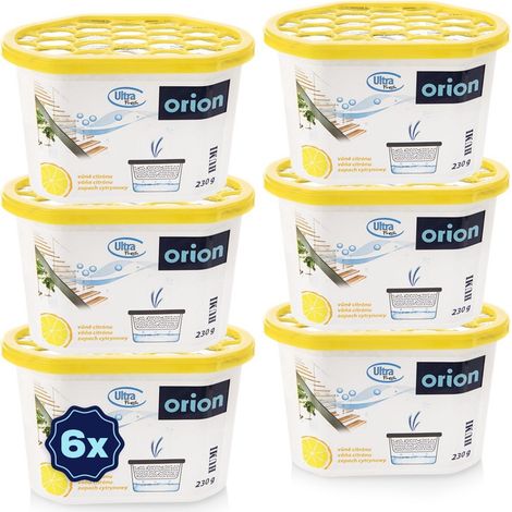 Absorbeur d'humidité au citron ultra frais 230 g 6 pièces. (1/5)