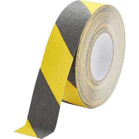 Durable DURALINE GRIP 1083130 Nastro antiscivolo Nero, Giallo (L x L) 15 m x 50 mm 1 pz.