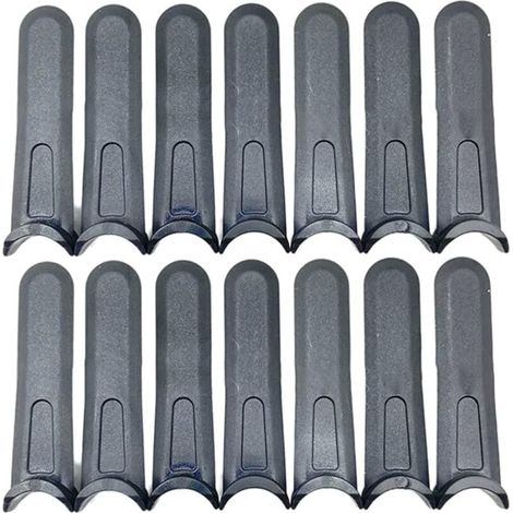 Lot de 50 lames de coupe en plastique pour tondeuse à gazon, lames de rechange en plastique pour tondeuses à gazon Hover Vac/Micro Lite/Minimo/Mow n Vac (1/5)