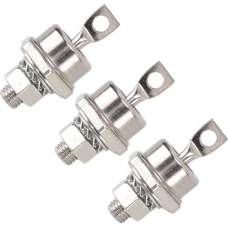 Lot de 3 diodes redresseuses 70HFR120 70A, module redresseur spiralé compact et stable pour accessoires de générateur diesel, pôle négatif (1/5)