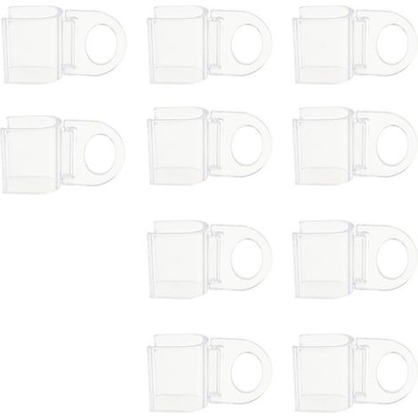 Clip de traction pour stores à rouleaux transparents, pinces de