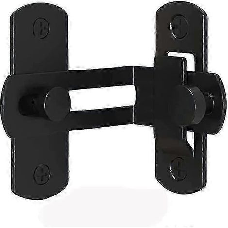 Loquet de porte coulissante à angle droit avec mécanisme de verrouillage à 90 degrés pour grange disponible (1/5)