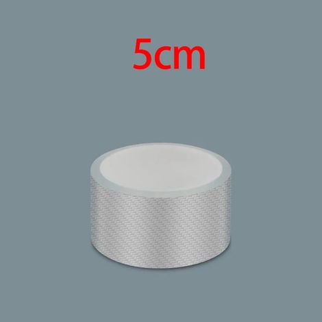 Film protecteur pour portières de voiture (10 m,5 cm,fibre de carbone) - Autocollants anti-rayures transparents - Protection universelle pour seuils de portières (1/3)