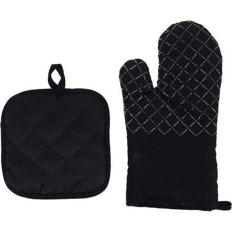1 Set Ofenhandschuhe und Topflappen