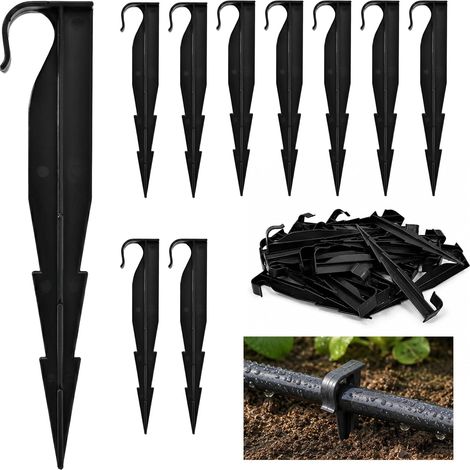 Lot de 80 Piquets de Fixation pour Ligne d'égouttement (1/5)