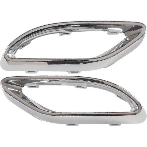 Paire de garnitures d'échappement arrière pour Mercedes Classe C W205 (1/5)