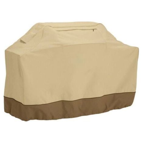 Barbecue cover made of Oxford fabric, 145 x 61 x 117 cm, with PU coating, highly durable, waterproof and weather-resistant. (1/4)