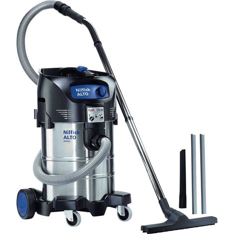 aspirapolvere bagnato e secco ATTIX 40-01 PC INOX 1500 W 3700 l/min 250 mbar 37 l (1/5)