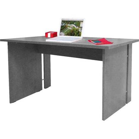 My Brand Scrivania Computer Cemento 120x78,2x75 cm per Studio Ufficio (1/4)
