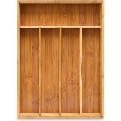 Portaposate bambu 34 x 25 x 45 cm 8831 (1/5)