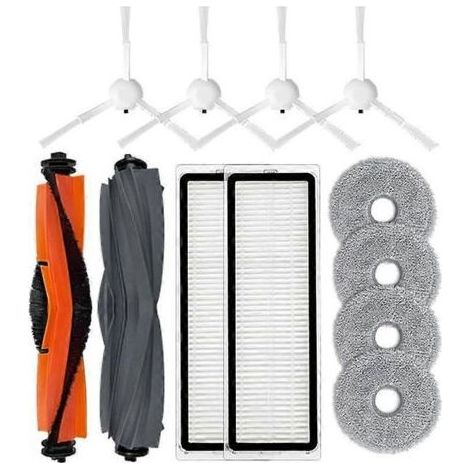 Kit d'accessoires pour aspirateurs X10 S10 Plus L10S Ultra W10S Pro - Pièces de rechange pour brosses latérales principales (1/5)