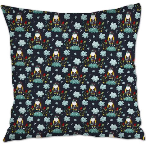 Housse de coussin pour décoration intérieure facile d'entretien pour cadeau de la saint-valentin (1/5)