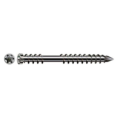 Spax – Vis à bois T-STAR plus 5 mm 50 mm – Acier inoxydable A2 – Lot de 500 – Vissage rapide sans préperçage (1/10)