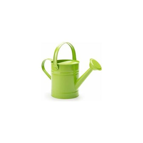 Arrosoir en métal - 1,5 L - Plusieurs couleurs - Matériau : métal - Convient pour le jardinage - Avec joint torique - Petit arrosoir pour plantes - Arroseur de jardin extérieur (1/5)