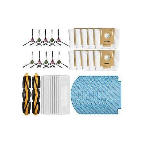 Zubehör für N10 / N10 Plus: Walzenseitenbürste, HEPA-Filter, Wischtücher, Staubbeutel, Saugroboter