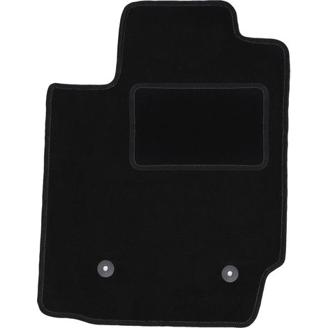 Alfombrilla de conductor negra para Toyota Corolla E12 / E13 hatchback, station wagon, sedán (2002-2007)