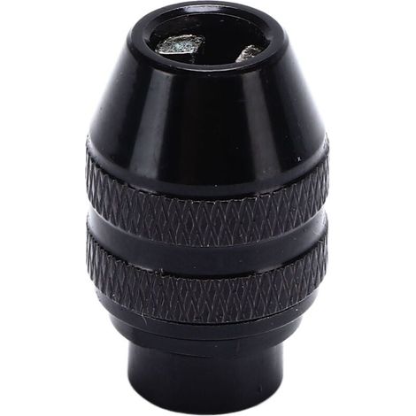 Schnellspannbohrfutter, 0,254 mm (0,010,13 Zoll) 3-Backen-Schnellspannbohrfutter aus Aluminiumlegierung für Dremel 4000, 400, 3000, 398, 395, 300