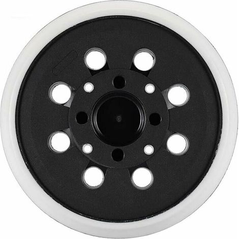 (1 pièce) Patin de ponçage à crochets et boucles de 125 mm compatible avec Bosch PEX 300 AE 400 AE 4000 AE 125 mm (1/5)