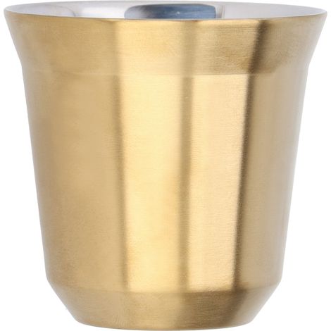 Kaffeebecher aus Edelstahl 304, tragbarer Teebecher für Camping, Reisen, Küchenzubehör, 80 ml (1/5)
