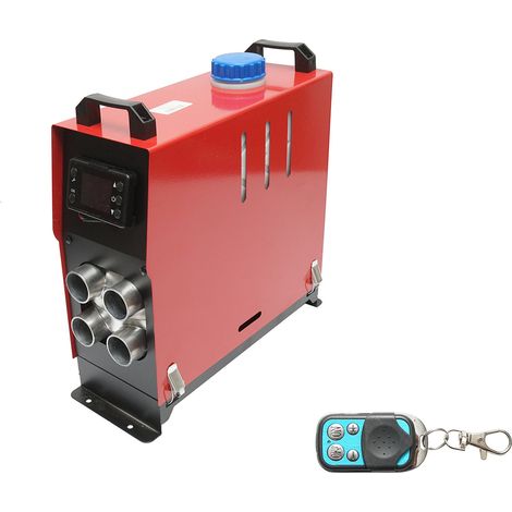 RISCALDATORE D’ARIA RISCALDATORI DA PARCHEGGIO PER L'AUTO RISCALDATORE PER AUTO, RISCALDATORE STAZIONARIO PORTATILE  12-24V, 5KW, display LCD, con telecomando