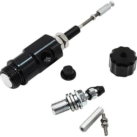 Pompe de Frein D'embrayage Hydraulique, Diamètre 14 mm Moto Hydraulique Embrayage Maître Cylindre Rod Frein Pompe Universel Moto Modification Accessoires pour à la Plupart des Motos,Noi (1/5)