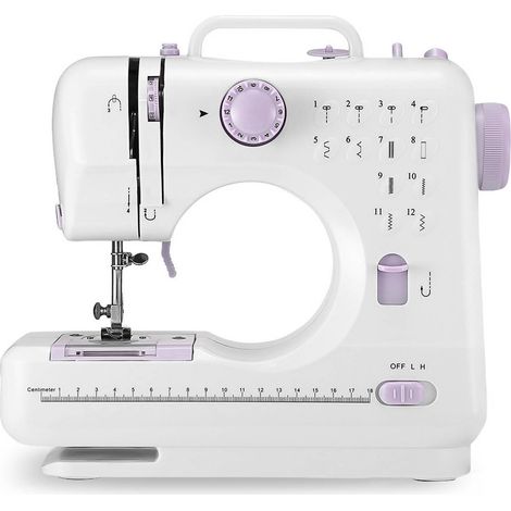 Mini machine à coudre, machine à coudre électrique portable multifonctionnelle pour la maison, prise standard américaine. (1/5)