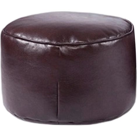 Housse de canapé-pouf Arc en cuir PU pour chambre, salon, réception ou bureau (1/5)