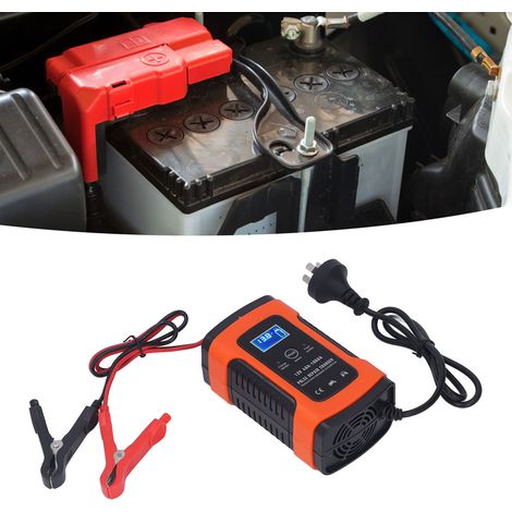 12V 5A USV-Batterieladegerät für Auto und Motorrad, entspricht den australischen Standards 100-240V, voll intelligent, multifunktional und reparierbar mit LCD-Bildschirm. (1/5)