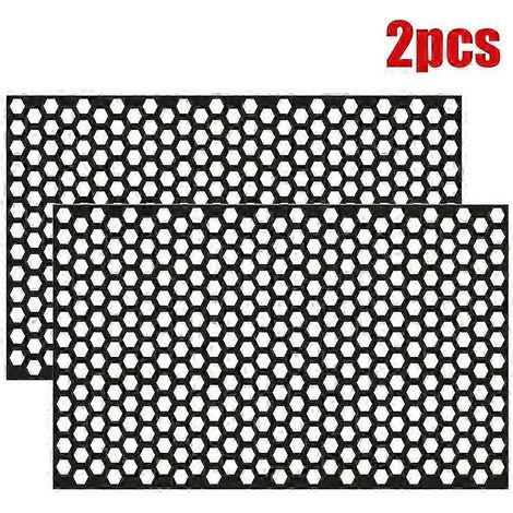 Autocollant nid d'abeille pour phares de voiture, découpe en grille creuse, protection latérale, film adhésif universel pour phares et feux arrière, autocollant de covering pour voiture (1/5)