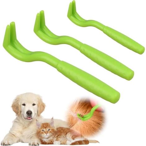Pince à Tiques, Tire Tique Tire Tique pour Chiens Crochet à Tiques, 3 Tailles Set Tire Tique pour Chiens,Chats et Autres Animaux (1/4)