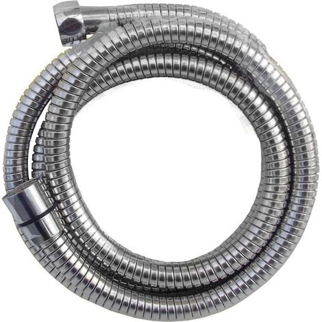 FLEXO DUCHA INOXIDABLE 1,5 M ROSCA METAL BLISTER