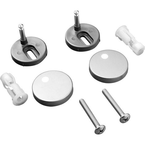 Montage avec cheville à expansion en plastique pour 1703-458, poignée en acier inoxydable, 2 pcs