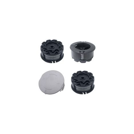 Lot de 3 bobines de fil de rechange pour coupe-bordures Bosch UniversalGrassCut 18V-26/18V-260/18/18-26/18-260, pour coupe-bordures F016800570 et cache bobine 1600A01R5J (6m, 1,6 mm) (1/5)