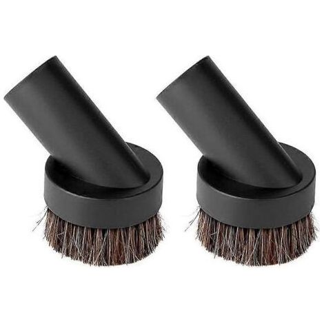 Brosse ronde pour aspirateurs, accessoire universel pour aspirateur, brosse à poussière, compatible avec la plupart des aspirateurs. (1/5)