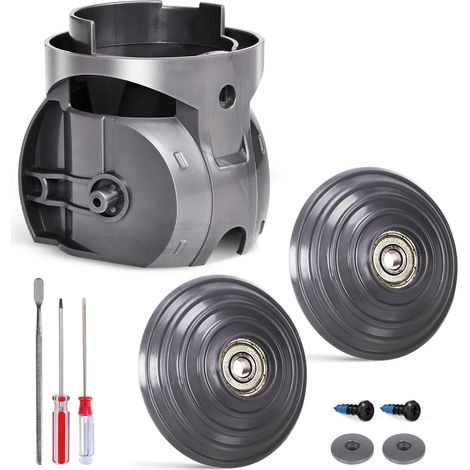 Roue à bille de rechange avec adaptateur de raccord d'aspiration pour Dyson V10 V11 V15 Torque Drive - Accessoires de tête d'aspirateur à couple élevé de 100 W (1/5)