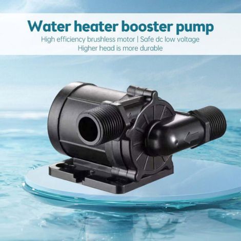 Pompe à eau submersible DC 24V 180 Degrees Low Noise Mini Immersion Pump 12m Lift Brushless Motor 700L/H Boost Water Pump for Deskt (1/4)