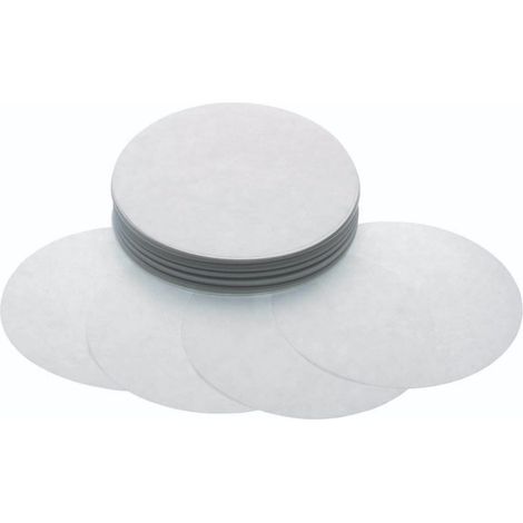 KitchenCraft Hojas de papel de cera para hamburguesas, discos de 11 cm, paquete de 25