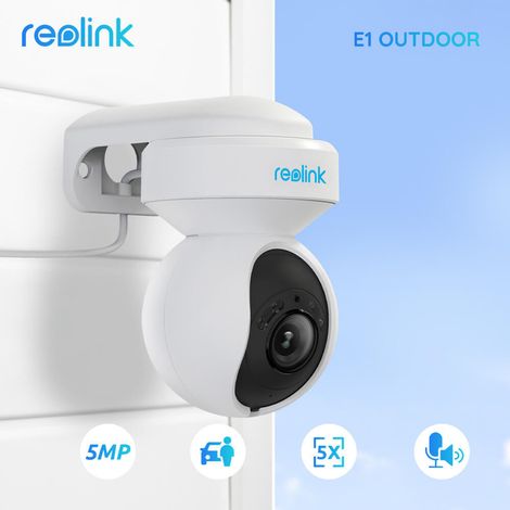 Reolink 5MP PTZ videocamere di sorveglianza per interni e esterni con Wifi 2,4/5 GHz, Visione Notturna a Colori, Crociera Automatica & Tracciamento, Rilevazione Umana, Sirena+Faretto & Audio Bidirezio (1/5)