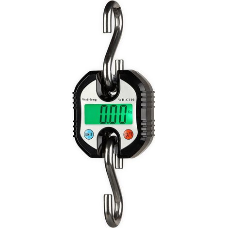 Filiyano-1 balance numérique professionnelle portable pour grue (noire), 150 kg, mini (1/5)