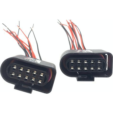 Connecteur de faisceau de câblage pour phare halogène et feu arrière pour Volkswagen Audi A6L A4L A3 Q3 (1/5)