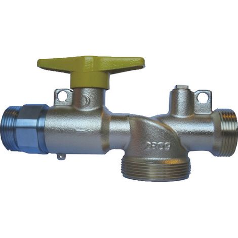 Mondseer Fig. 2809 1' Vanne à bille à passage de gaz, testée ÖVGW