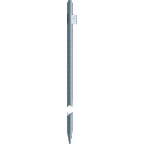 Profil piquet de terre 1000 mm avec couvre-joint, 1 piece KE 10 OF (1/2)
