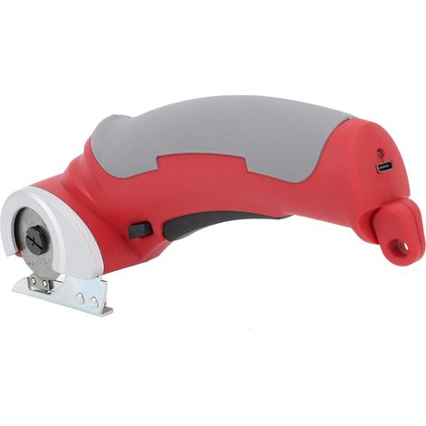 Ciseaux électriques sans fil mini coupeur USB rapide pour tissu tapis cuir (1/5)