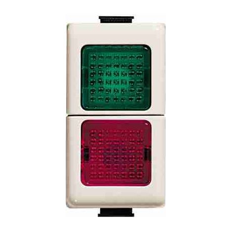 BTIA5064V Weiße Doppelfarben-Lampenfassung für 24-V-Lampen