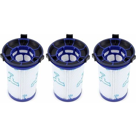 Lot de 3 Filtre de remplacement pour Rowenta Air Force 360 / X-Pert Essential 260 Aspirateur sans fil RH9037 RH9038 RH9039 RH9051 RH9057 RH9079 RH9081 RH9086 (Alternative au ZR009001) (1/5)