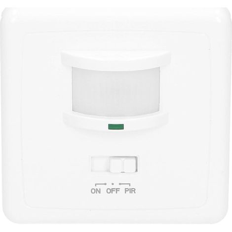 YMYNY Bewegungsmelder für Øfi60-Schaltkasten, kompatibel mit LED, 1200 W, max. 3-Draht-Installation und LED-kompatibel (Bewegungsmelder) (1/4)