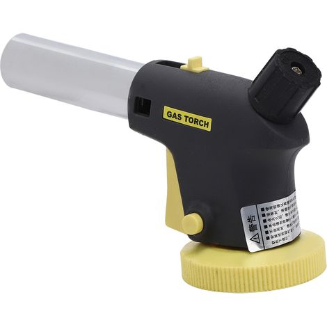 Chalumeau à gaz portable à allumage électronique réglable pour barbecue en extérieur 1300℃ (1/5)
